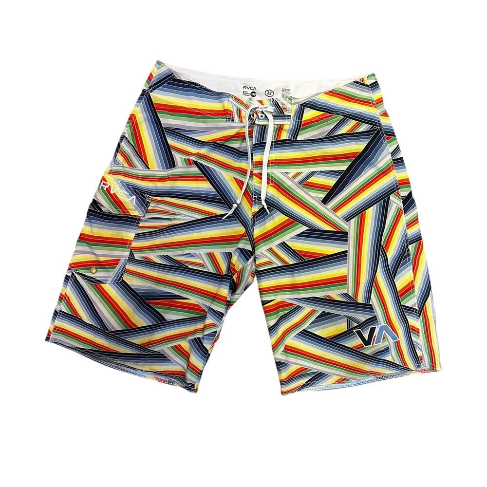 RVCA Men’s GT Lines Boardshort Swim Shorts Size 33